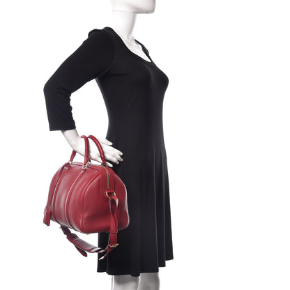 Louis Vuitton Veau Cachemire SC Bag PM Cherry 2 of 20