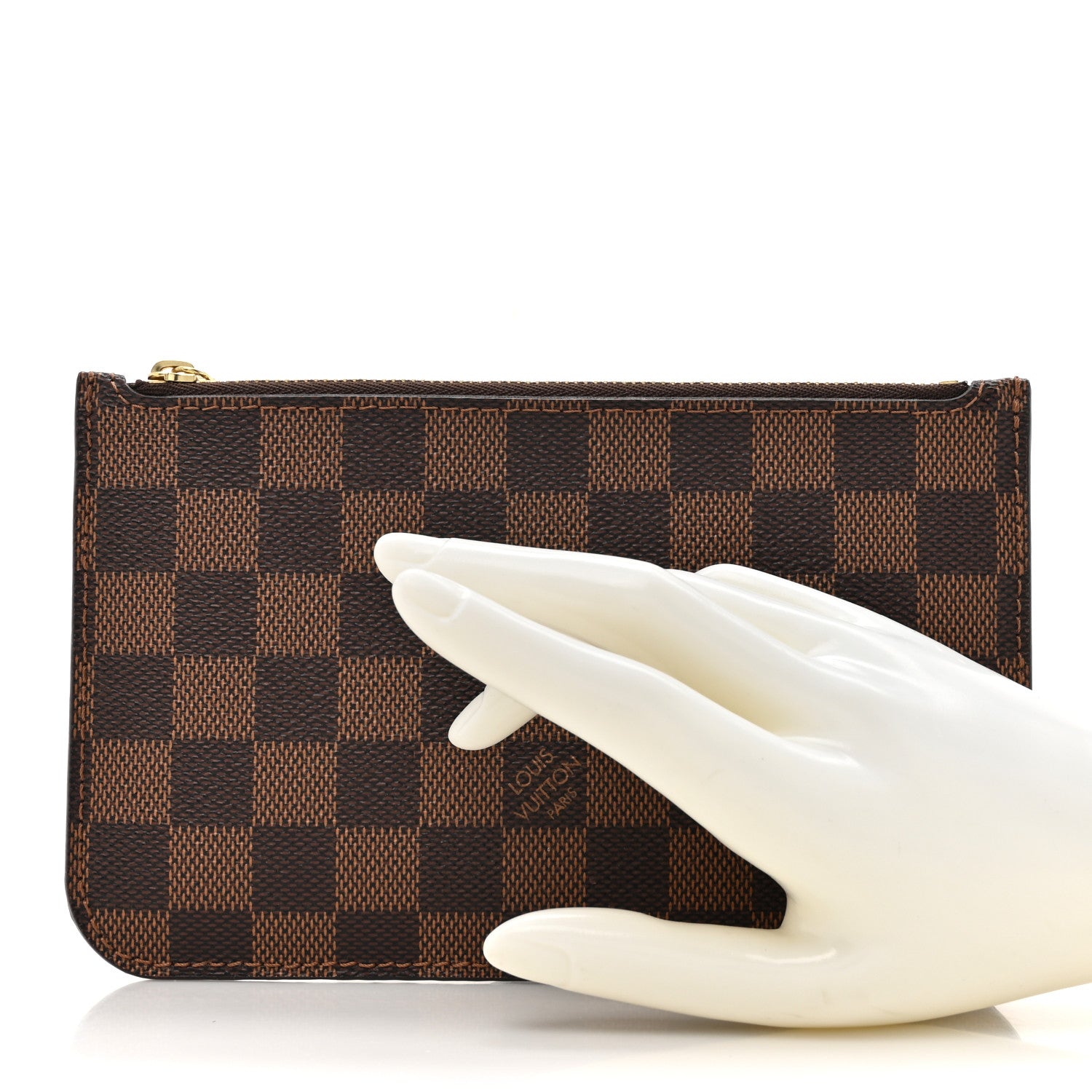 Louis Vuitton Damier Ebene Neverfull PM Pochette 2 of 12