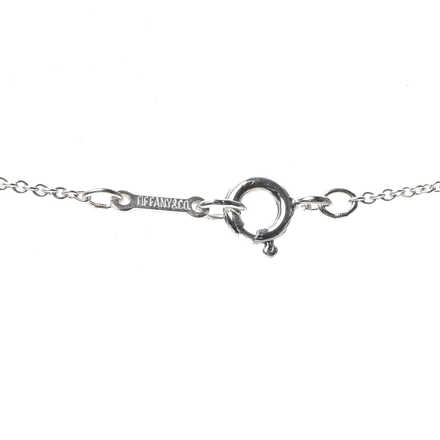 Tiffany Sterling Silver Paloma Picasso Scribble Pendant Necklace 4 of 6