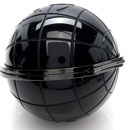 Chanel Plexiglass Around The World Clutch Black 8 of 10
