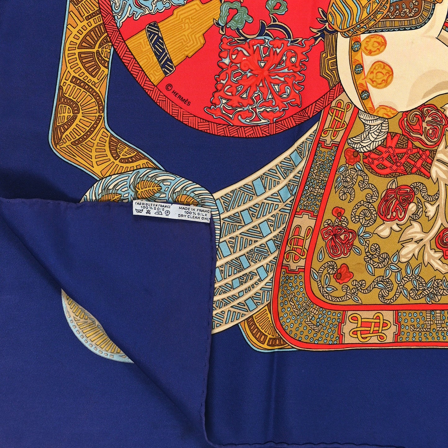 Silk Art Des Steppes Scarf 90