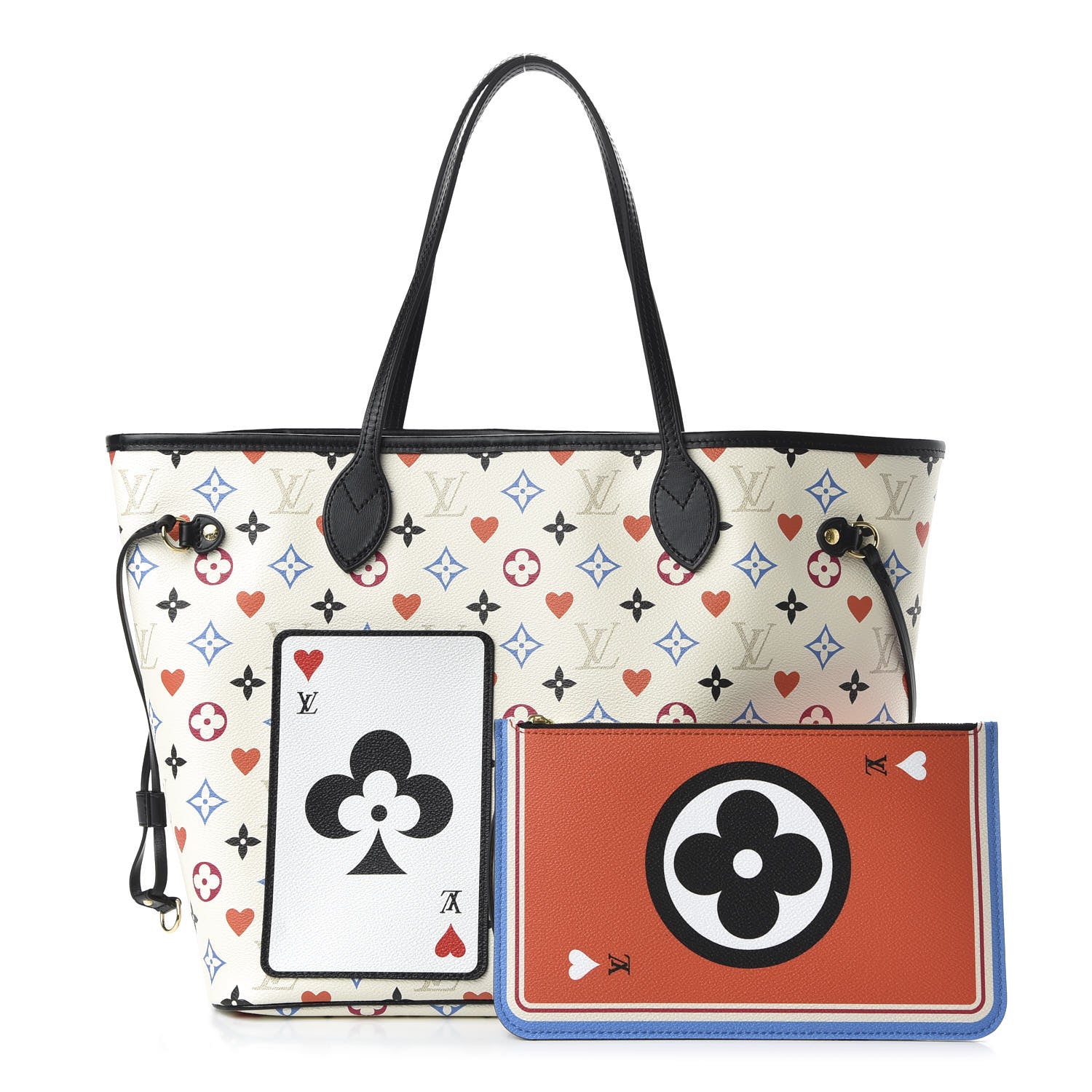 Louis Vuitton Game On Neverfull MM White 1 of 11