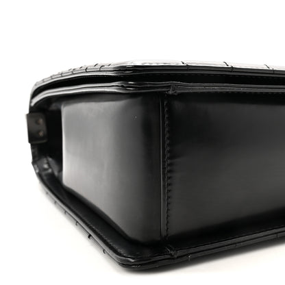 Chanel Glazed Calfskin Large Boy Flap Black 9 of 10