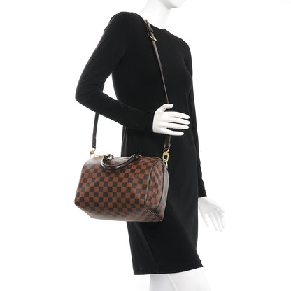 Louis Vuitton Damier Ebene Speedy Bandouliere 25 2 of 9