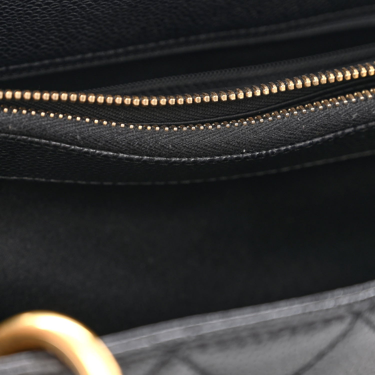 Chanel Caviar Quilted Grand Shopping Tote GST Black 8 of 11