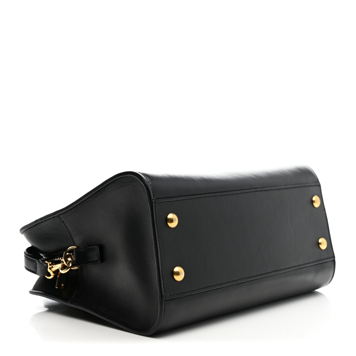 Saint Laurent Calfskin Monogram Baby Cabas Black 4 of 18