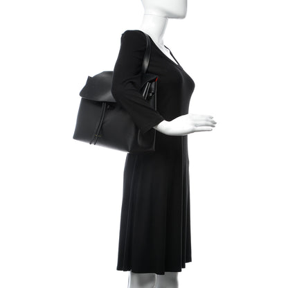 Mansur Gavriel Calfskin Lady Bag Black Flamma 3 of 16
