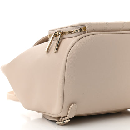 Chanel Caviar Quilted Business Affinity Backpack Beige 9 of 11