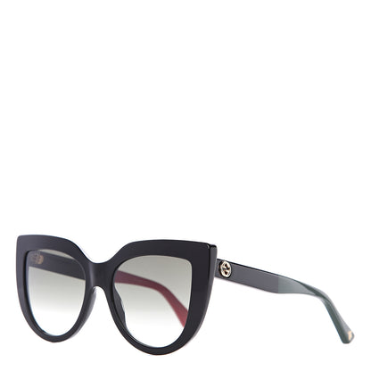 Gucci Cat Eye Sunglasses GG 0164/S Black 1 of 8