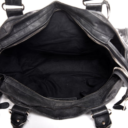 Balenciaga Agneau Giant 21 Silver Hardware Part Time Anthracite 6 of 14