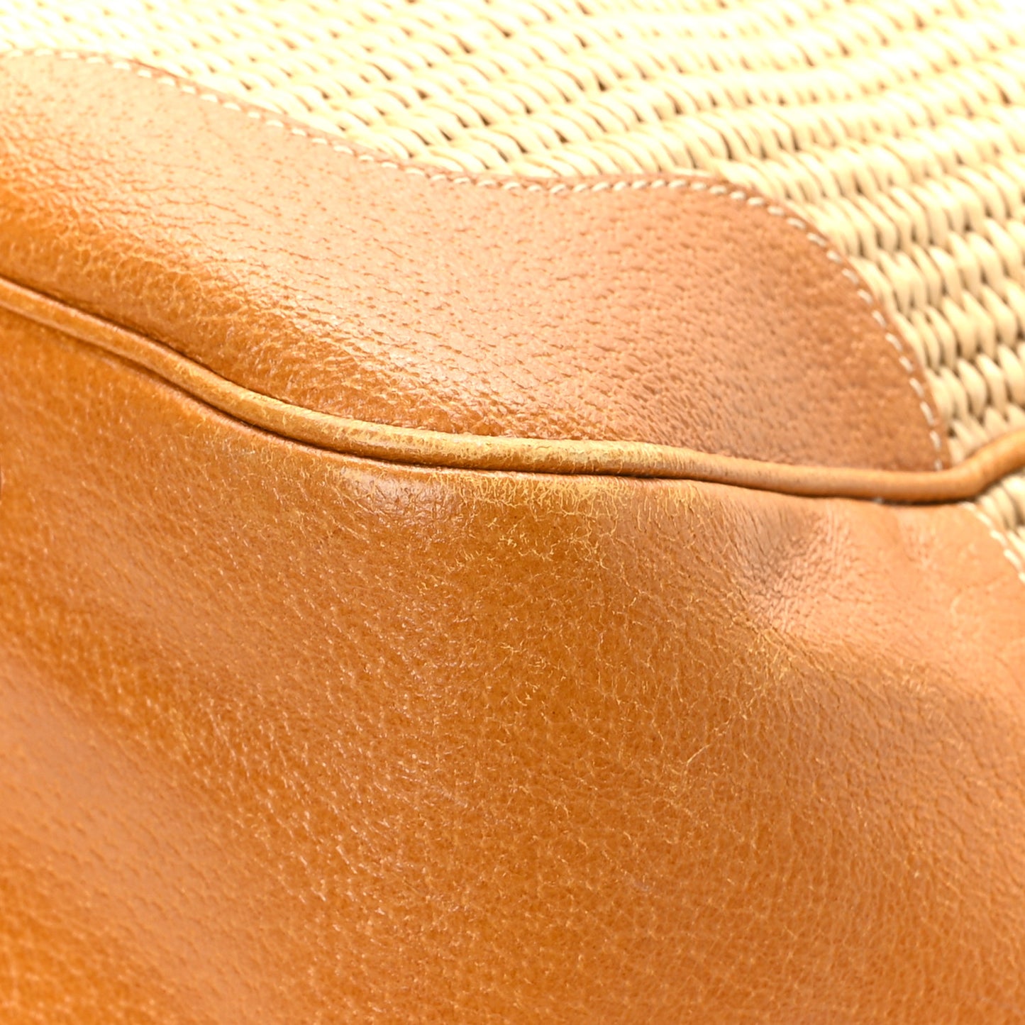 Paglia Cinghiale Frame Bag Naturale Cuoio