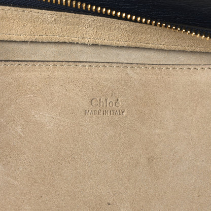 Chloe Calfskin Suede Small Pixie Bag Full Blue 6 of 9