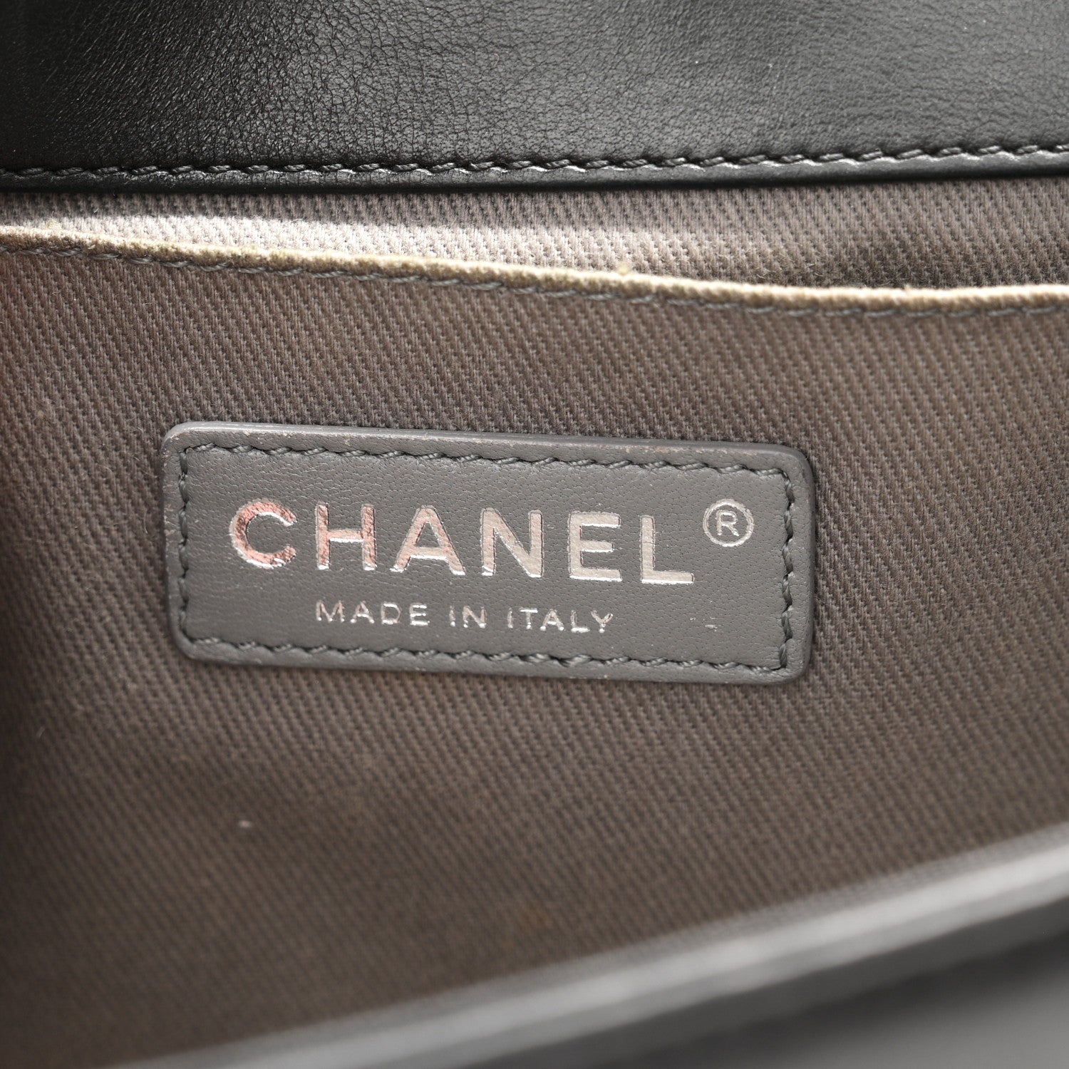 Chanel Lambskin Quilted Medium Boy Flap Black 6 of 10