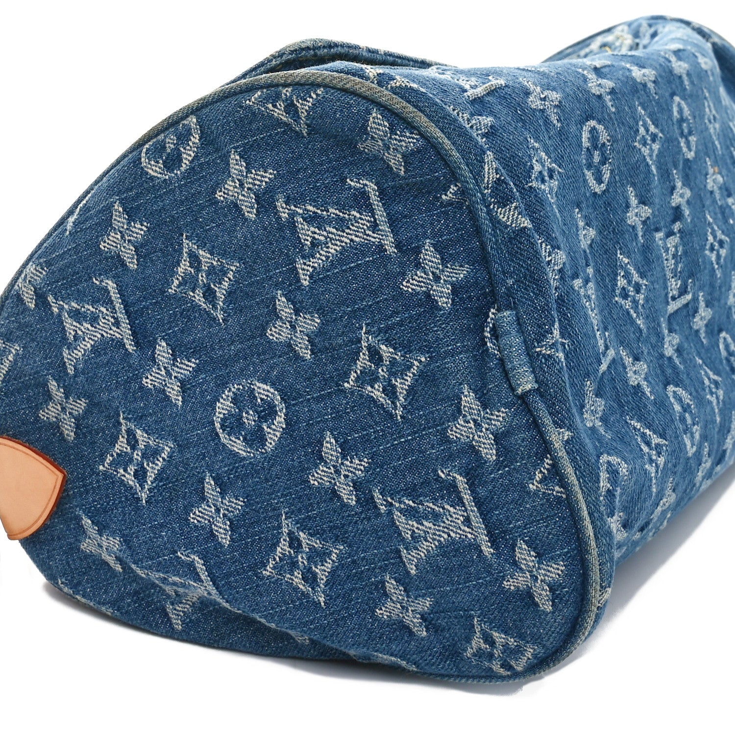 Louis Vuitton Monogram Denim Neo Speedy Blue 9 of 12