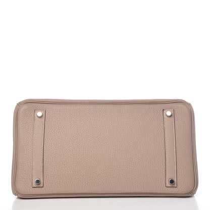 Hermes Togo Birkin 35 Gris Tourterelle 6 of 32