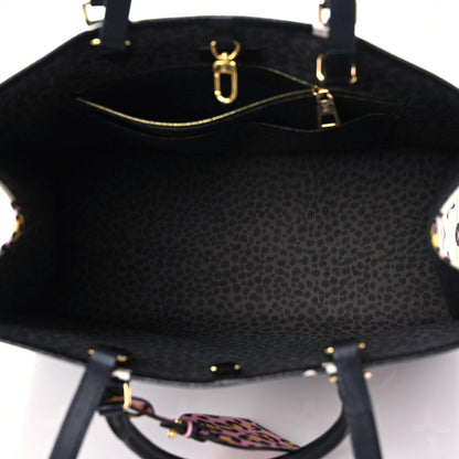 Louis Vuitton Monogram Giant Wild At Heart Onthego GM Black 16 of 17