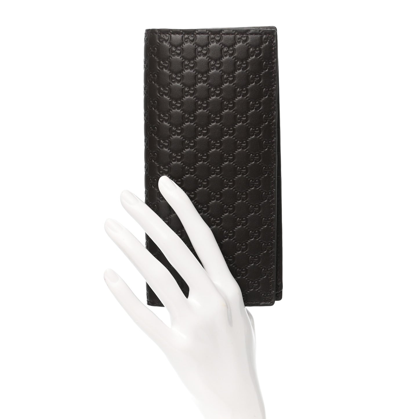 Microguccissima Bi-Fold Organizer Wallet Testa di Moro