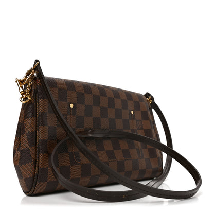 Louis Vuitton Damier Ebene Favorite MM 3 of 10