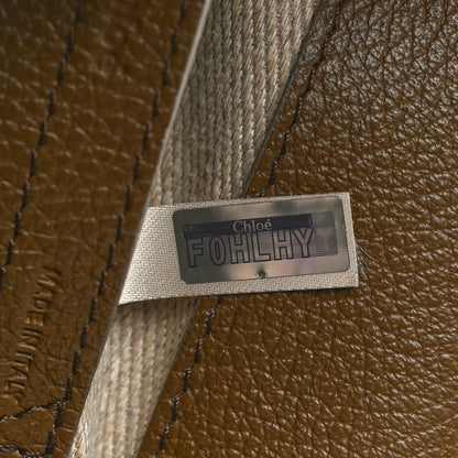 Chloe Grained Calfskin Small Marcie Saddle Bag Dark Khaki 6 of 9