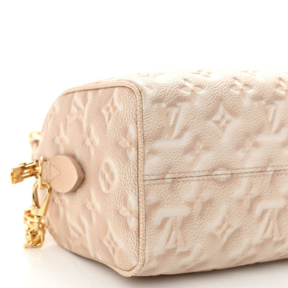 Louis Vuitton Empreinte Monogram Summer Stardust Speedy Bandouliere 20 Beige Clair 8 of 9