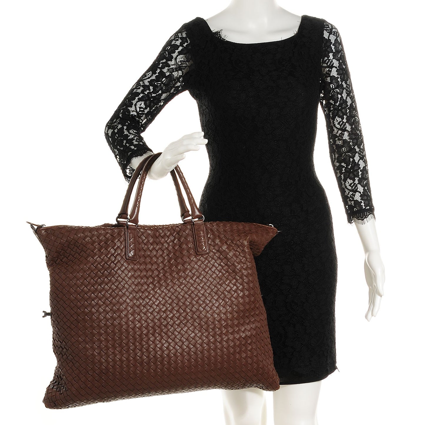 Nappa Intrecciato Large Convertible Bag Edoardo