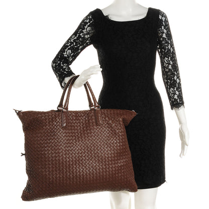 Bottega Veneta Nappa Intrecciato Large Convertible Bag Edoardo 2 of 8