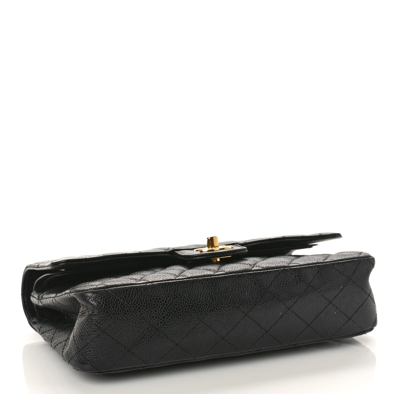 Chanel Caviar Quilted Medium Double Flap Black 4 of 9