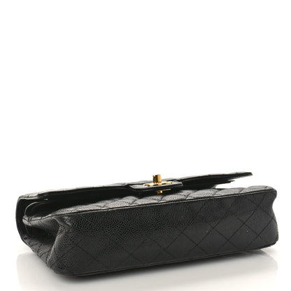 Chanel Caviar Quilted Medium Double Flap Black 4 of 9