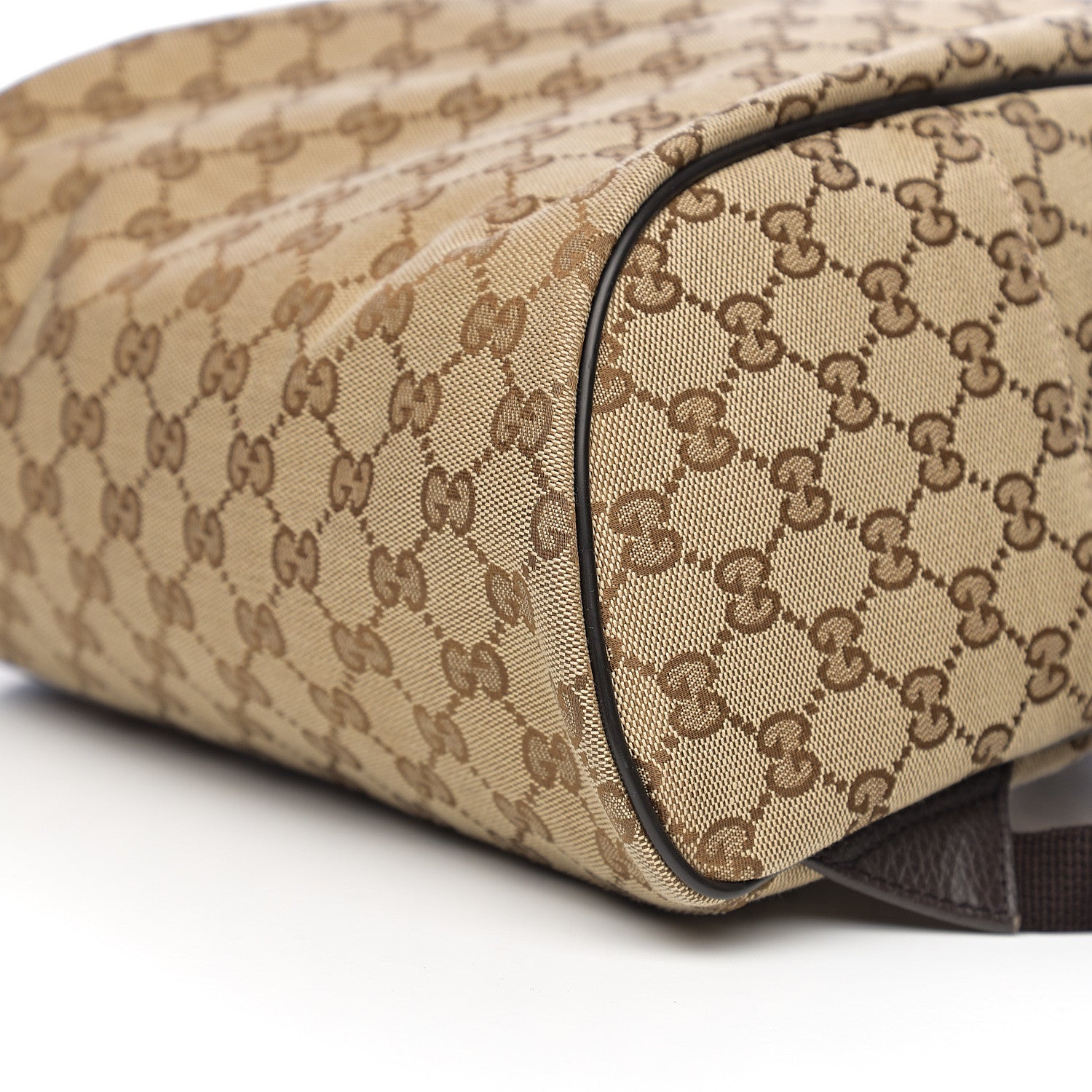 Gucci Monogram Travel Backpack Dark Brown 8 of 9