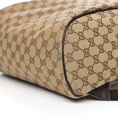 Gucci Monogram Travel Backpack Dark Brown 8 of 9