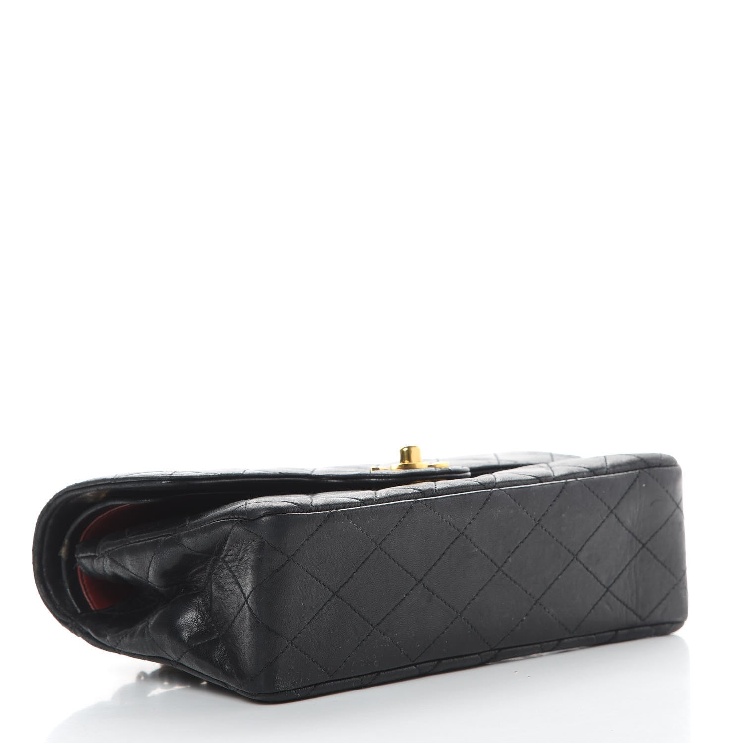 Chanel Lambskin Quilted Small Double Flap Black 4 of 19
