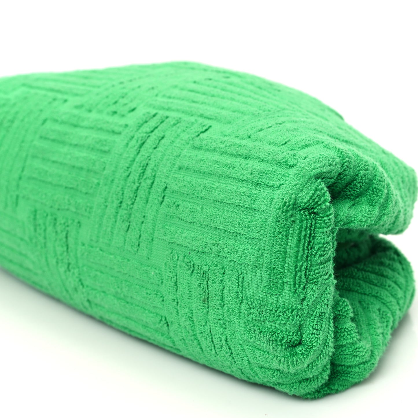 Sponge Fabric The Pouch Oversized Clutch Grass