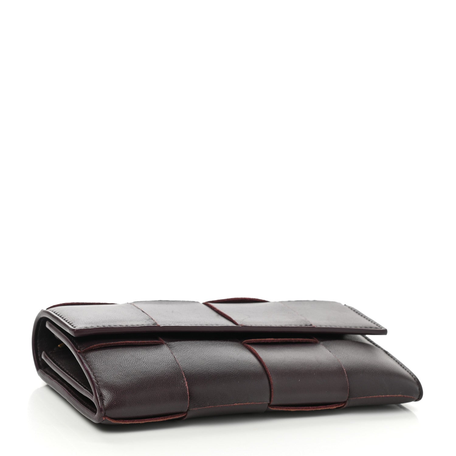 Bottega Veneta Nappa Maxi Intrecciato Continental Flap Wallet Grape 4 of 6