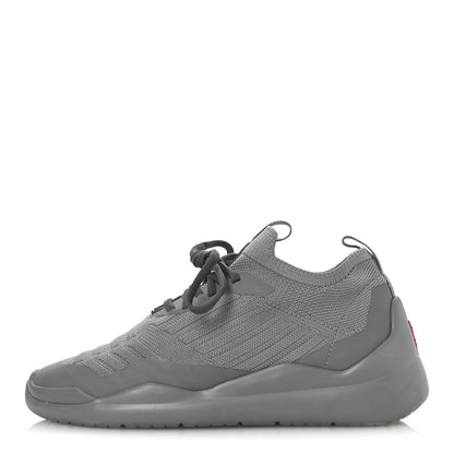 Prada Mesh Neoprene Toblach Low Top Sneakers 35 Acciaio 1 of 16