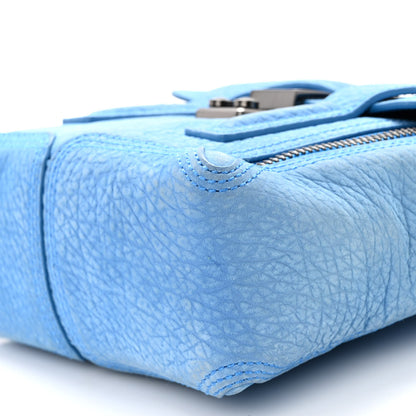 3.1 Phillip Lim Textured Calfskin Mini Pashli Satchel Azure 9 of 10