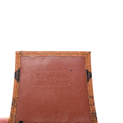 MCM Visetos Cigarette Case Cognac 6 of 8