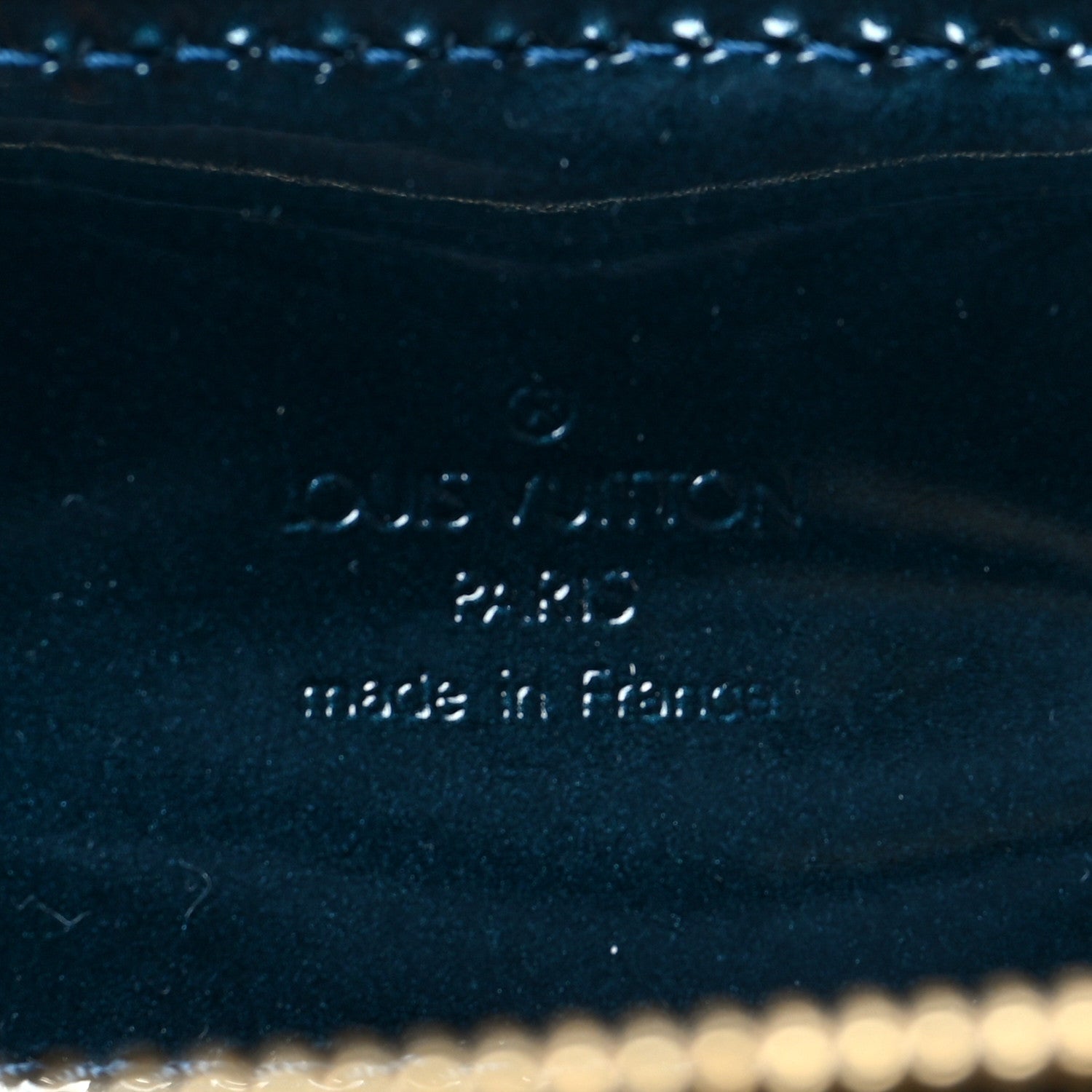 Louis Vuitton Vernis Melrose Avenue Blue Nuit 6 of 7