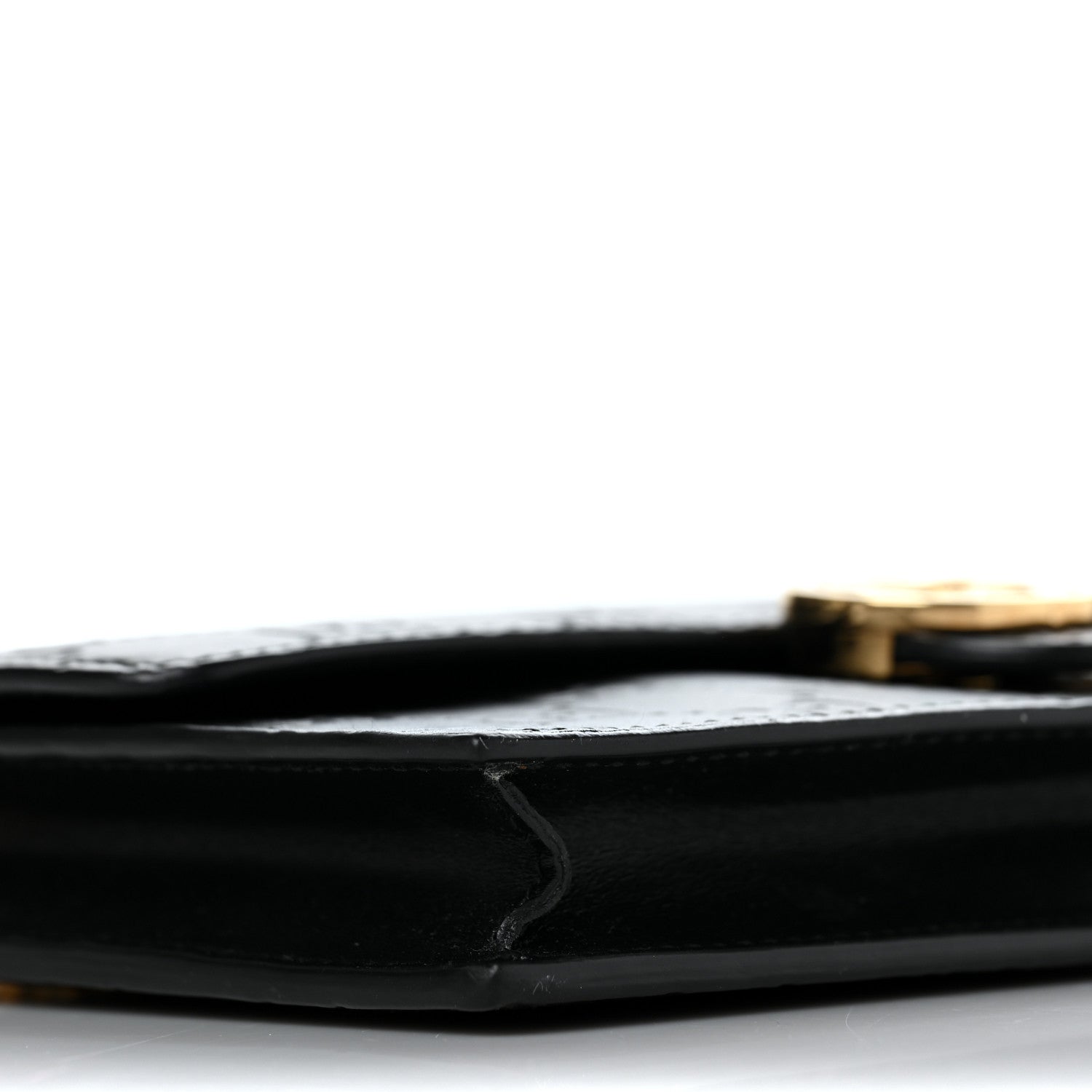 Gucci Guccissima Icon Chain Wallet Black 7 of 9