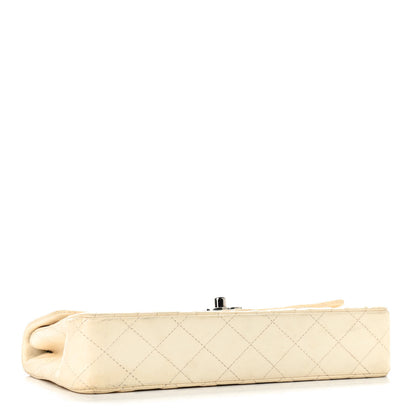 Chanel Lambskin Quilted East West Flap White 3 of 8