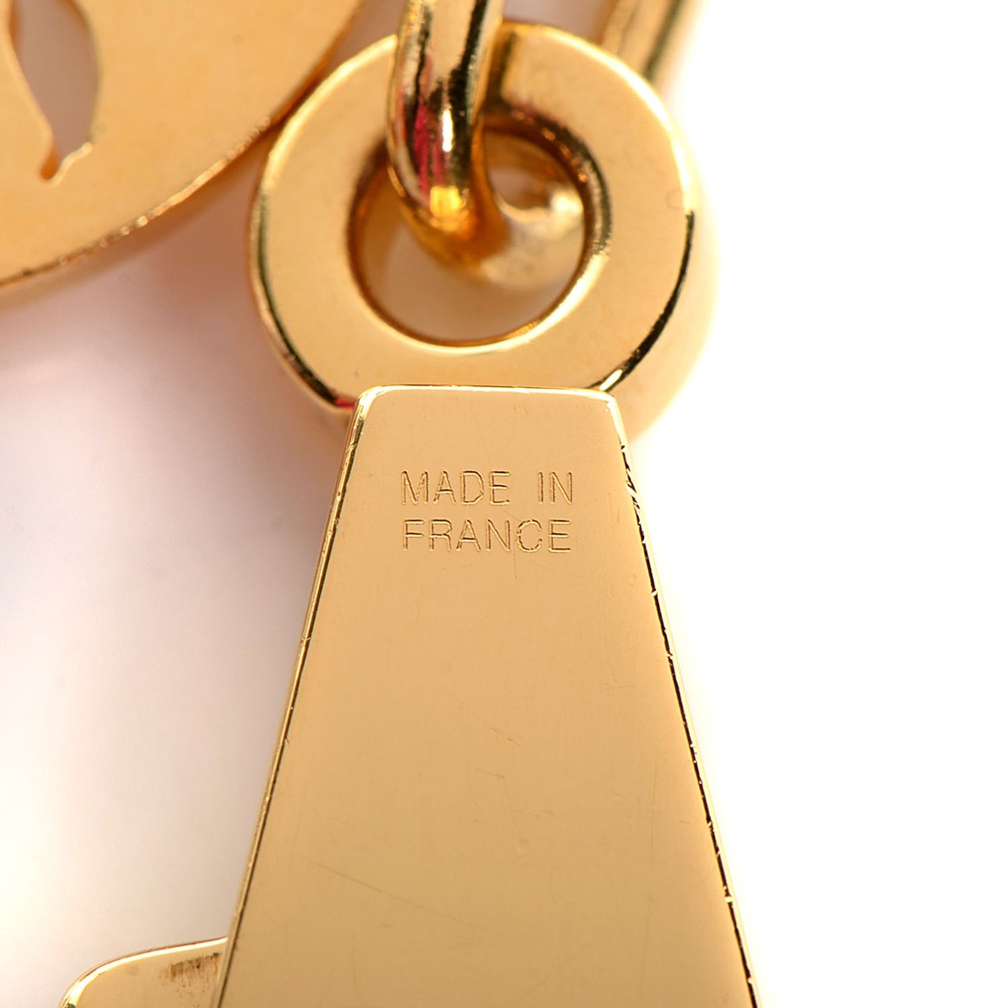 Breloque Bag Charm Gold