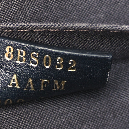 Fendi Vitello Soft F is Fendi Bi-Color FF 1974 Embossed Envelope Wallet On Chain with Pouches Maya Black 8 of 10