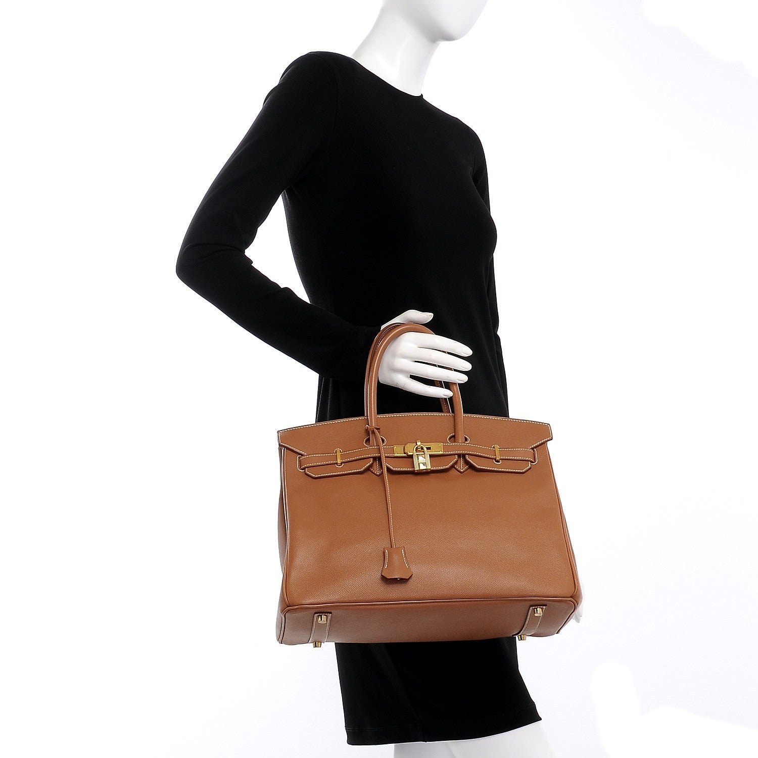 Hermes Courchevel Birkin 35 Gold 2 of 24