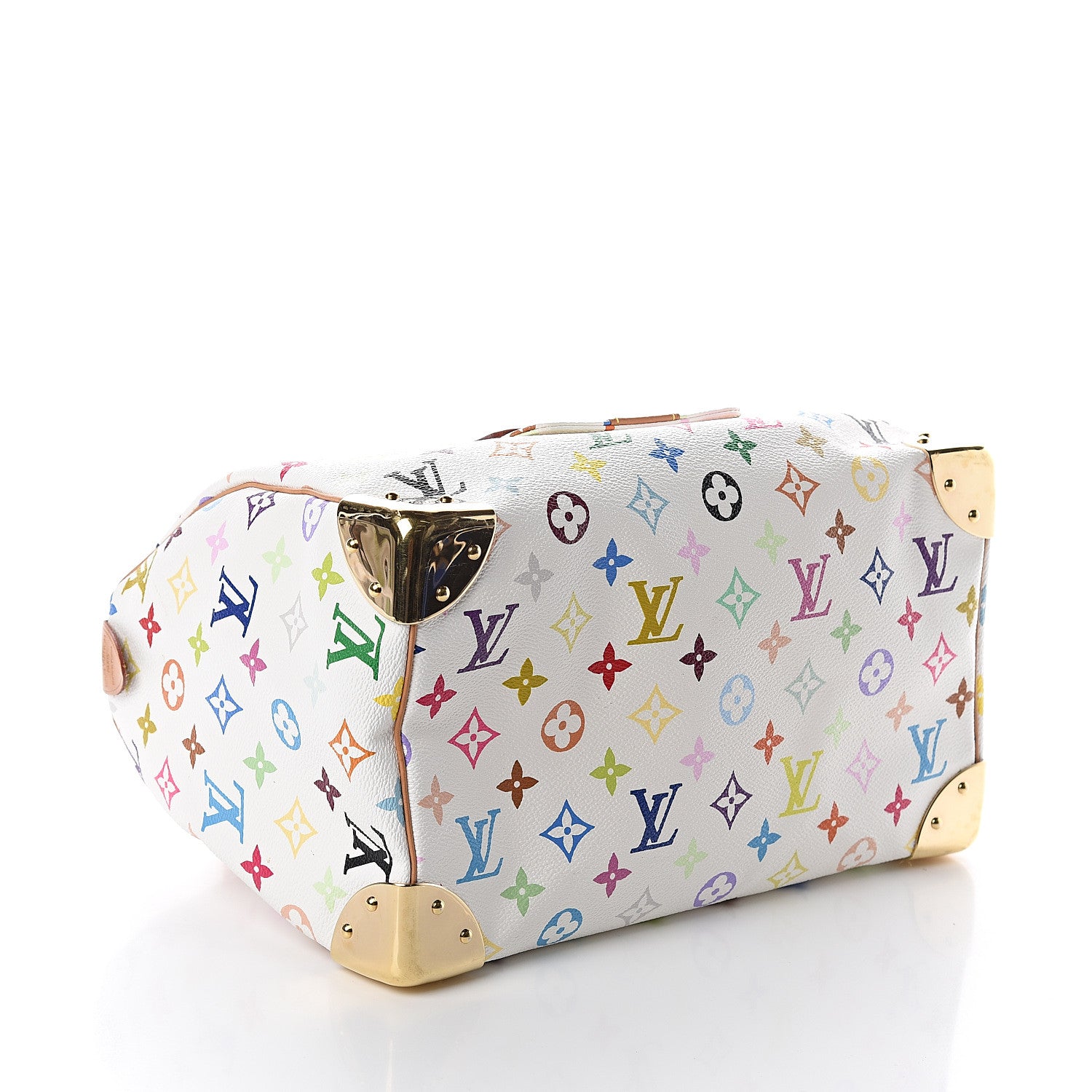 Louis Vuitton Monogram Multicolor Speedy 30 White 3 of 8