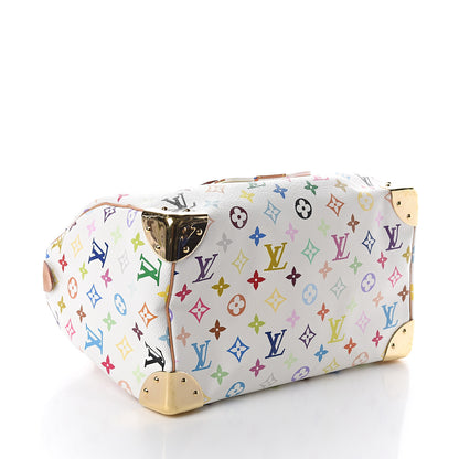 Louis Vuitton Monogram Multicolor Speedy 30 White 3 of 8
