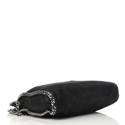 Stella McCartney Shaggy Deer Falabella Fold Over Tote Black 3 of 8