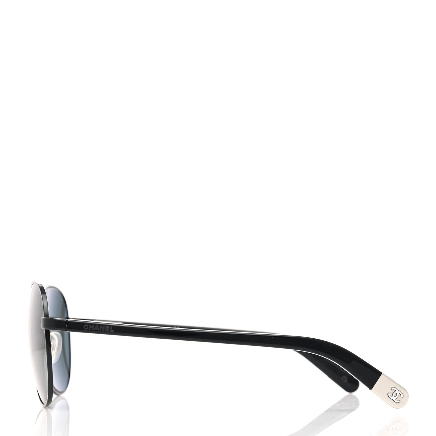 Metal Aviator CC Sunglasses 4201 Black