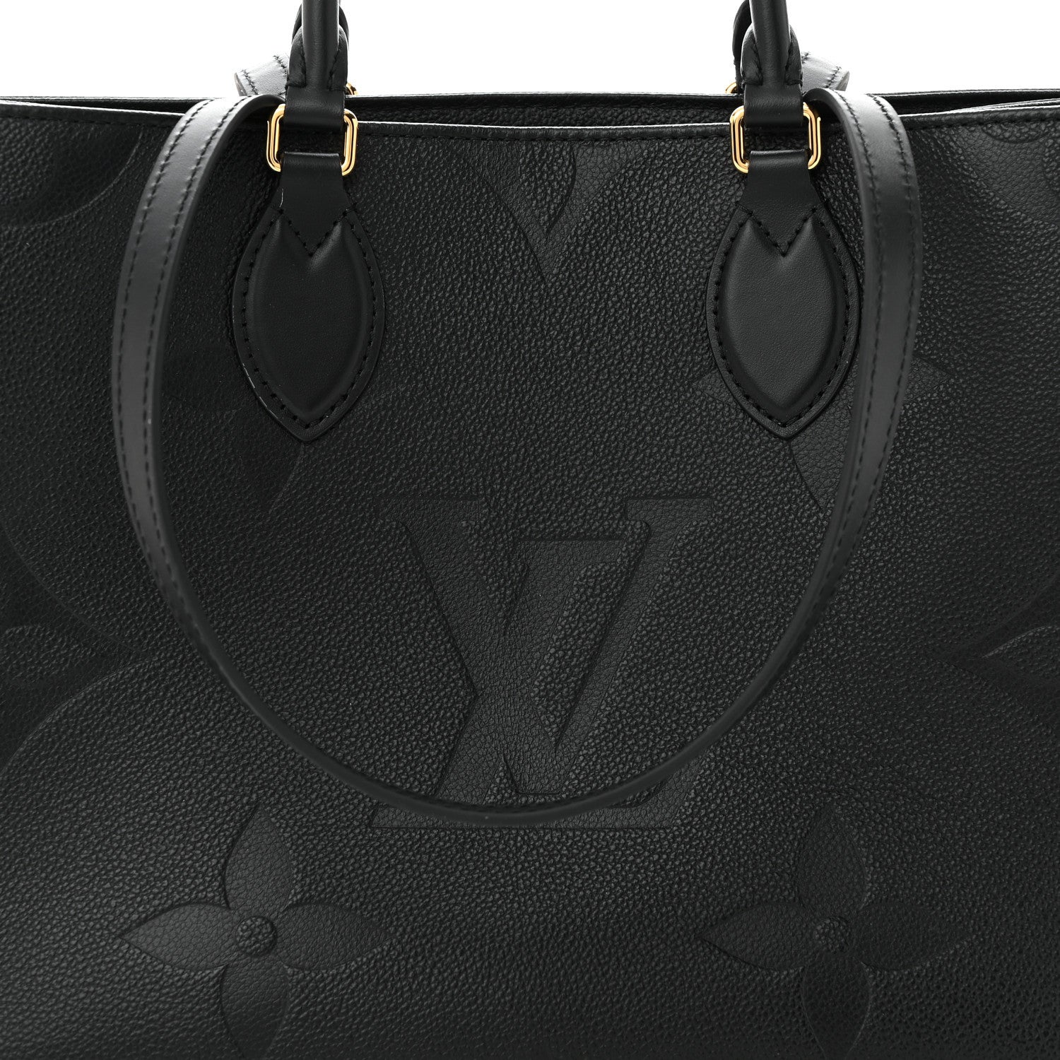 Louis Vuitton Empreinte Monogram Giant Onthego MM Black 7 of 14