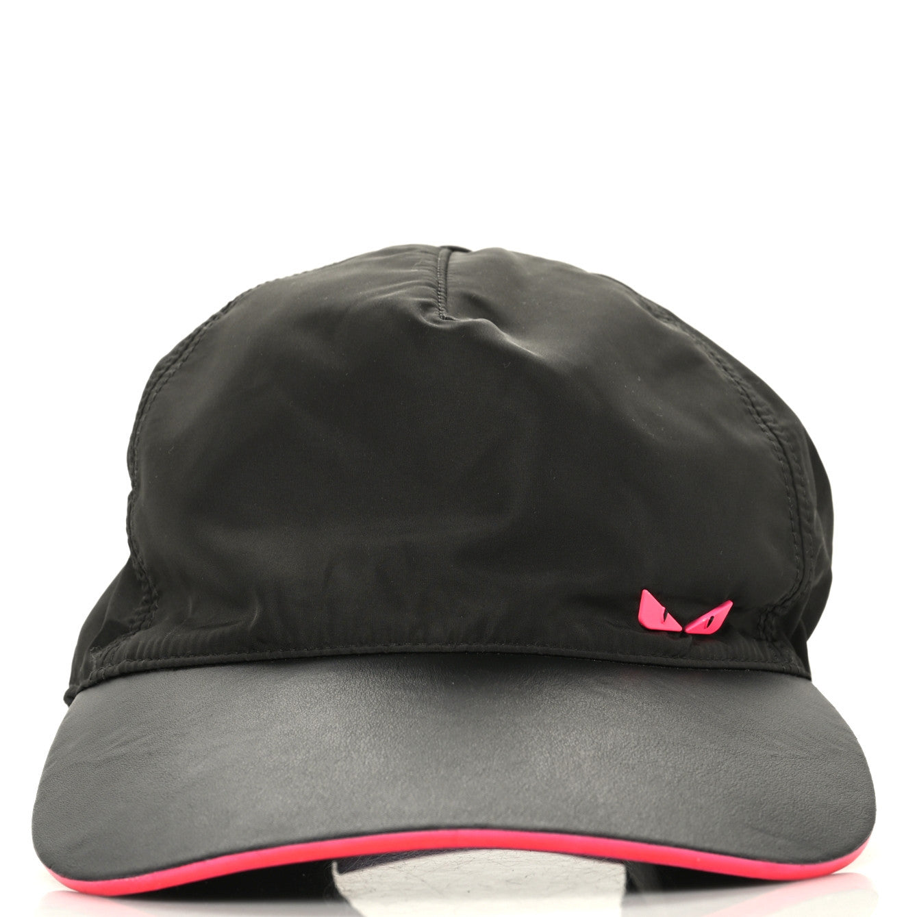 Nylon Vitello Monster Eyes Baseball Hat 58 Black Pink