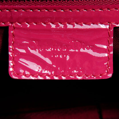 Christian Dior Patent Cannage Medium Le Trente Tote Framboise 6 of 8