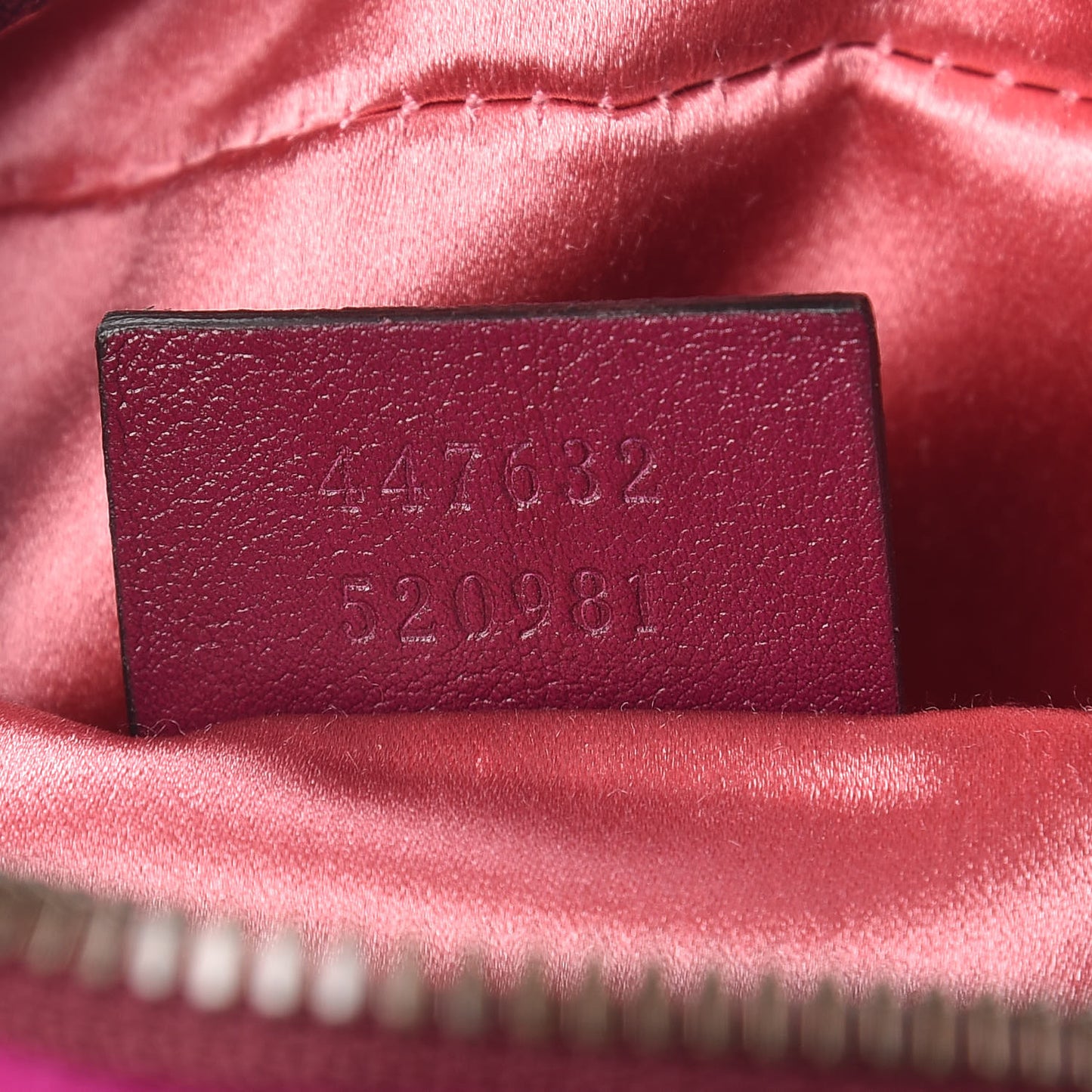 Velvet Matelasse Small GG Marmont Chain Shoulder Bag Fuchsia Violet Cyclamen